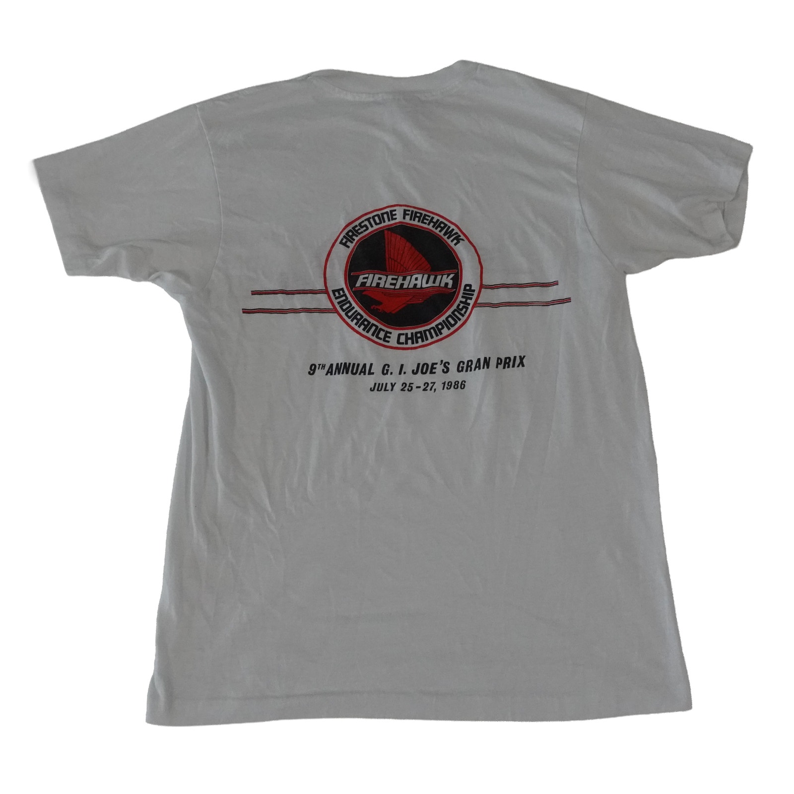 Vintage 1986 GI Joes Grand Prix Imsa Camel Gt Portland T Shirt Mens Large